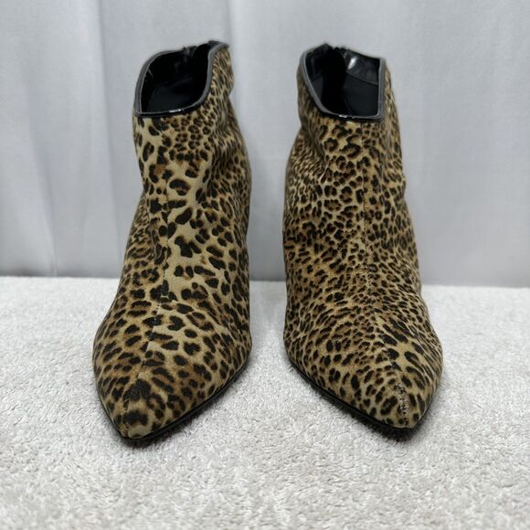 Carlos Santana Women's Ankle Boot Pizazz Bootie Animal Leopard Print 7M - Picture 3 of 11